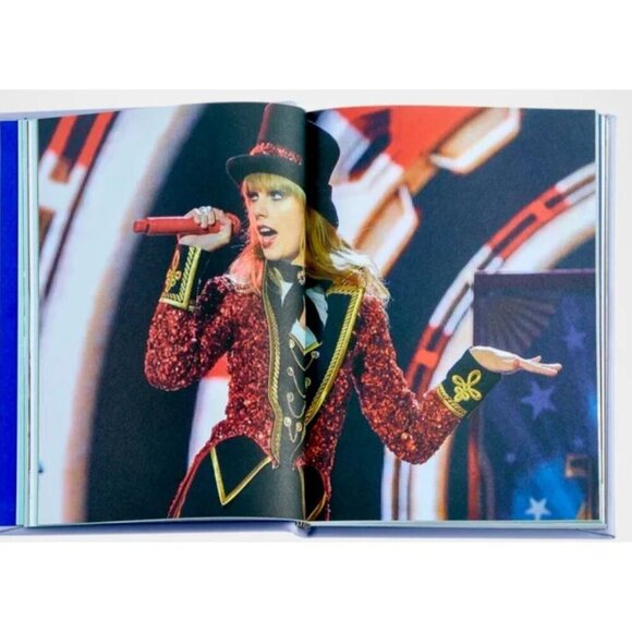 Graphic Image: Icons of Style Taylor Swift Pink Textured Luxe Leather Hardcover - Picture 2 of 9